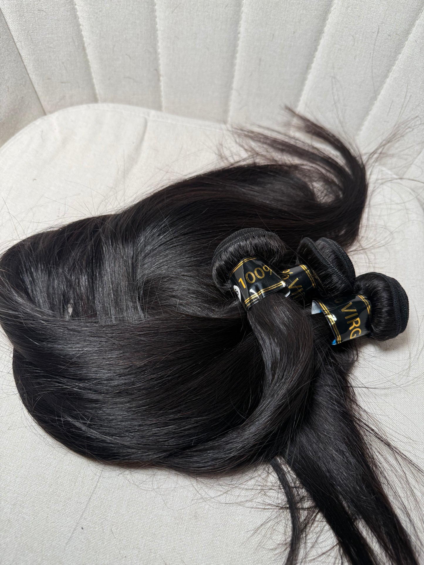 13x6 Real HD Lace Frontal with 3 Bundles Straight